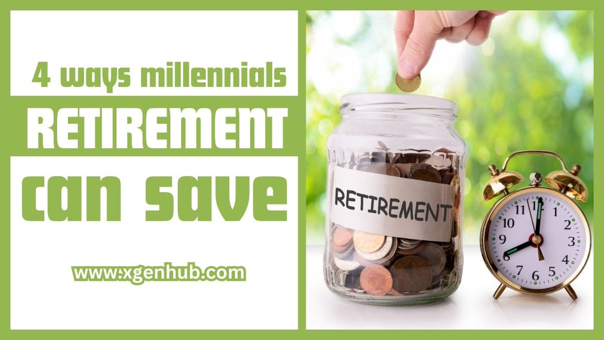 4 ways millennials can save for retirement
xgenhub.com/4-ways-millenn…
#MillennialRetirement
#SmartSaving
#FinancialFreedom
#RetirementGoals
#FuturePlanning
#InvestingForTomorrow
#MillennialFinance
#RetirementSavingsTips
#WealthBuilding
#FinancialWellness
#SavingsStrategies
#Retireme