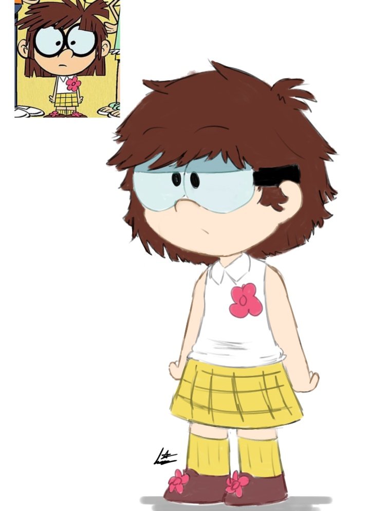 amo dibujar a Lisa #TheLoudHouse #lisaloud