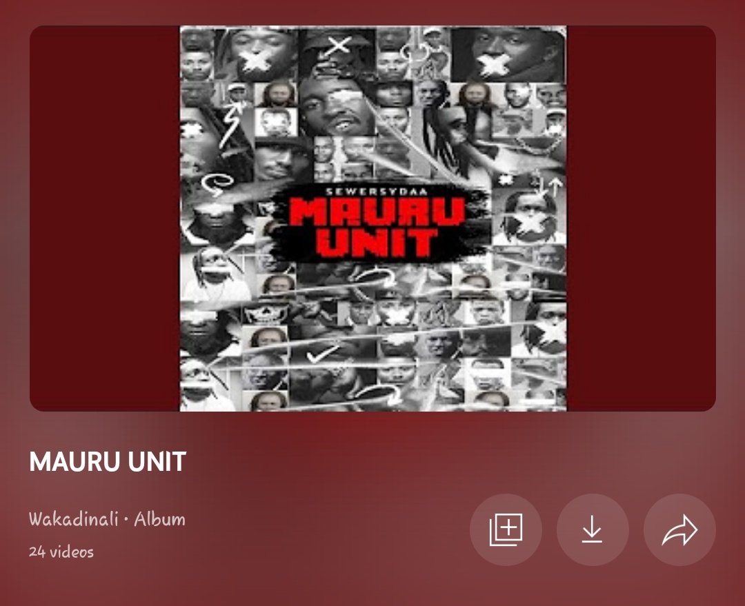 Album kama zote🔥🔥🔥
#mauruunit
#jeshiyakatululu
