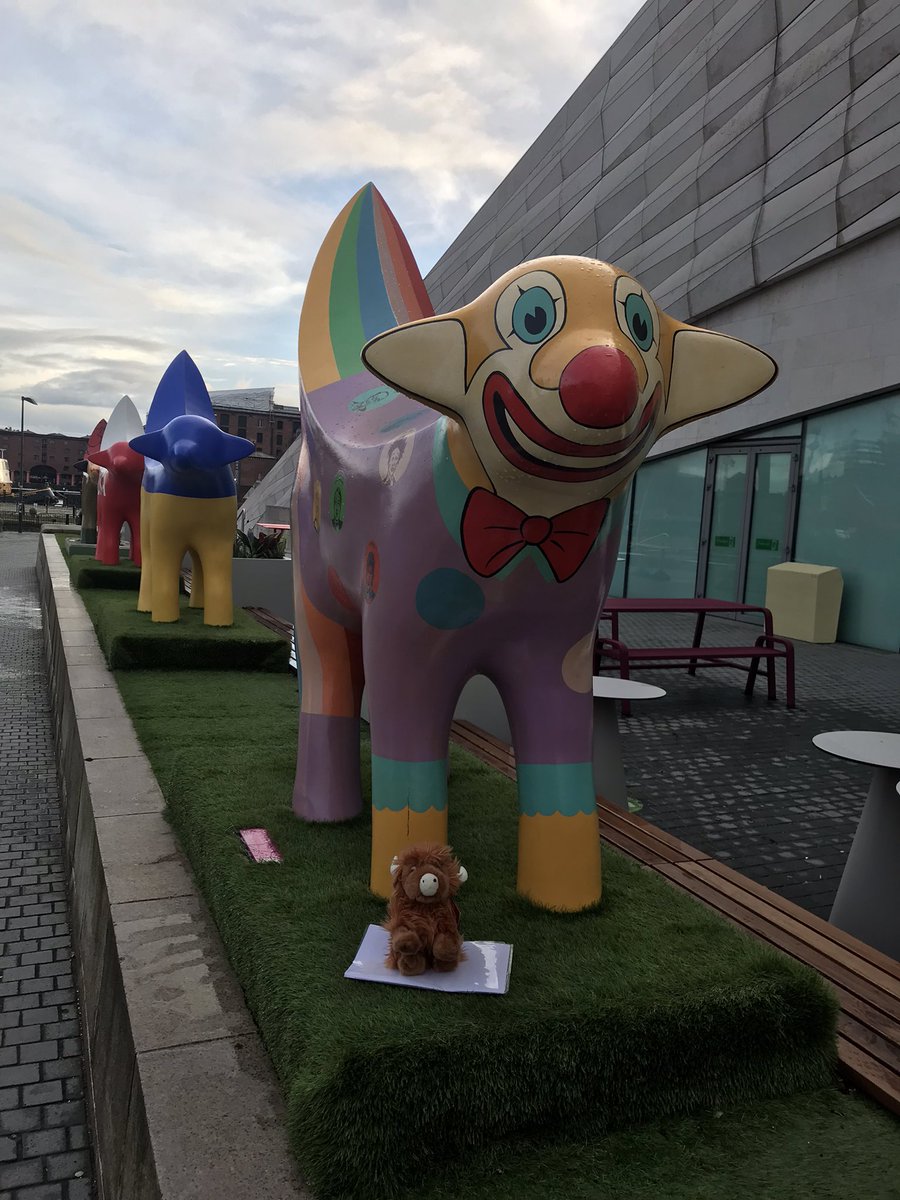 Radcliffe McCoo in Liverpool busking with the Beatles and with a ‘super lamb banana’