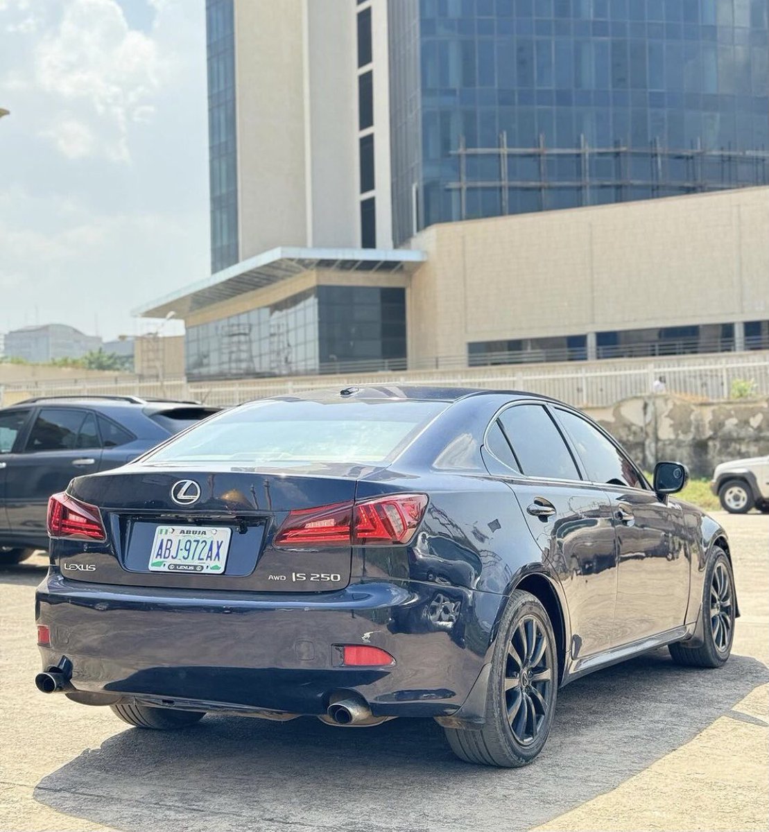 Automall_ng's tweet photo. Nigerian used Lexus IS250 
2007 upgraded 
Price:4.8m
Duty: paid 
Location: Abuja 
#congratulationsdavid #Dstv #Naira #zamfara 
@__yellows @aisha_yaGuda @A__yabo @el_uthmaan @_hafsat_paki @HMujeili @hayateey1 @Mvnaaa___ @HMujeili @saamaccido_ @SarkinMota_AMF @the_scholar1 Retweet https://t.co/3BA42JiCLV