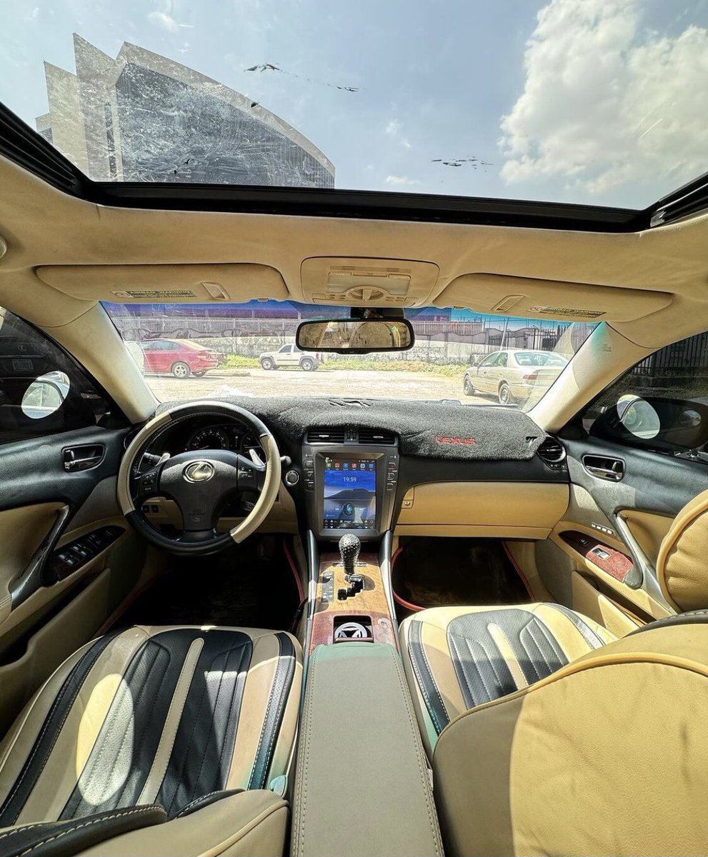 Automall_ng's tweet photo. Nigerian used Lexus IS250 
2007 upgraded 
Price:4.8m
Duty: paid 
Location: Abuja 
#congratulationsdavid #Dstv #Naira #zamfara 
@__yellows @aisha_yaGuda @A__yabo @el_uthmaan @_hafsat_paki @HMujeili @hayateey1 @Mvnaaa___ @HMujeili @saamaccido_ @SarkinMota_AMF @the_scholar1 Retweet https://t.co/3BA42JiCLV