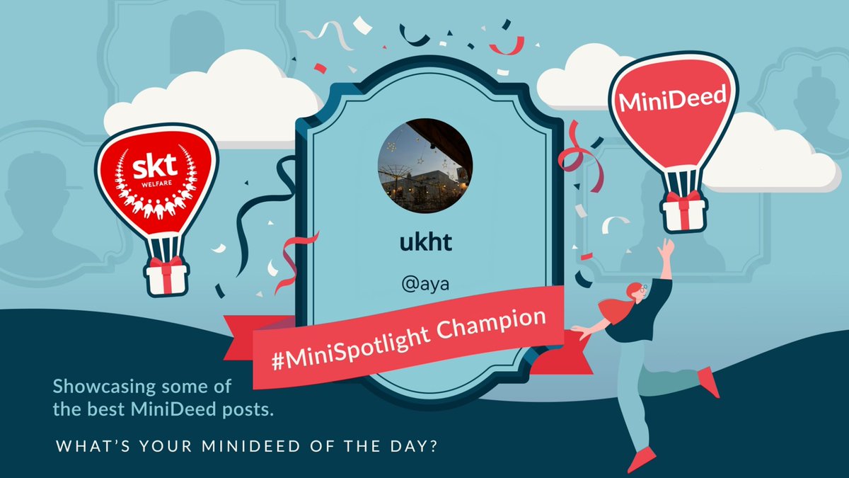 MiniDeed's tweet image. This week's #MiniSpotlight goes to ukht's reminder for all teachers in a post supporting @sktwelfare - teaching has its challenges, but can also be immensely rewarding! ⭐

minideed.page.link/SBxn