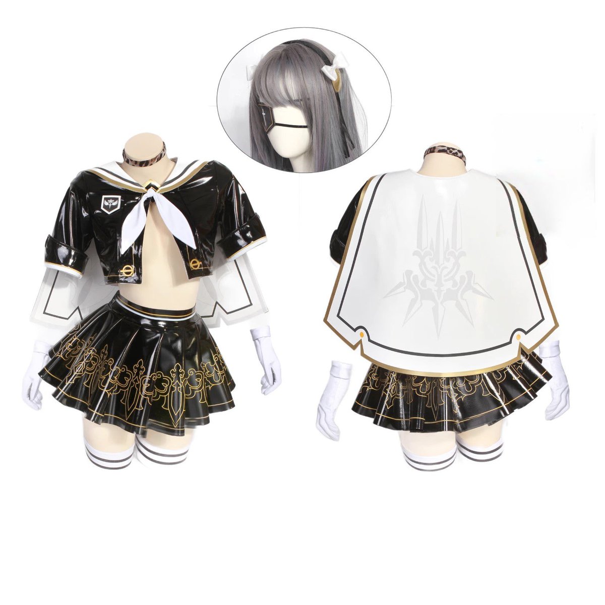 SoulSnatchStore's tweet photo. Preorderss NieR:Automata 2B YorHa Highschool Uniform today!

Ships December 31st 2023

#nierautomata #nierautomatacosplay #soulsnatch #2bcosplay #yorha2b #cosplaylingerie #cosplay #latexfetish #pvcfetish #shinymodel https://t.co/RgWX45wAE1