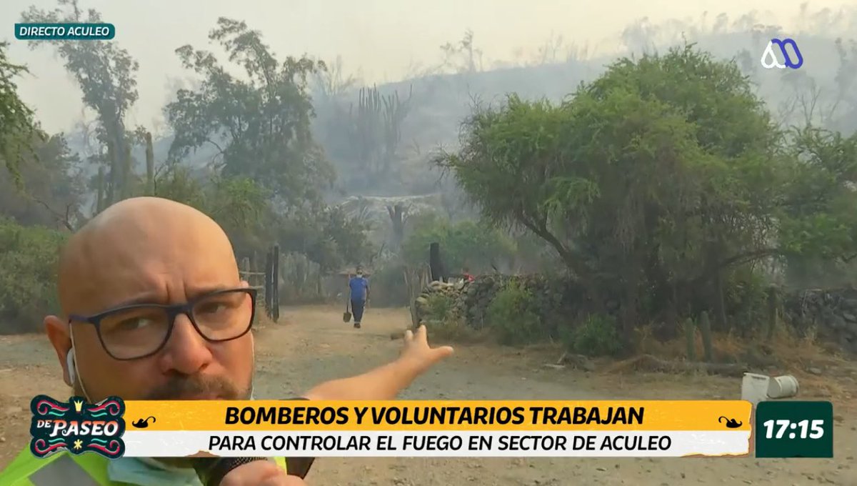 Salfate 👏🏻👏🏻 tremenda cobertura #IncendioForestal