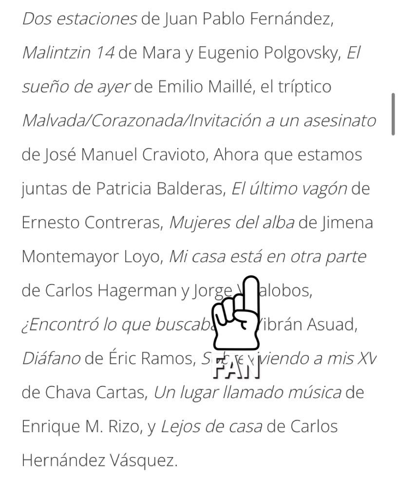 Anoche pensaba en q a MUJERES DEL ALBA es mi campaña más exitosa de este año si pienso en el número de portadas q logro! 

Hoy el crítico Jorge Ayala Blanca la coloca entre lo Mejor del Cine Mexicano este año 🙏🏻✨🎥
Bravo <a href="/j_montemiamor/">Jimena Montemayor</a> 
<a href="/Leycegui/">Víctor Léycegui</a> 

confabulario.eluniversal.com.mx/lo-mejor-y-lo-…
