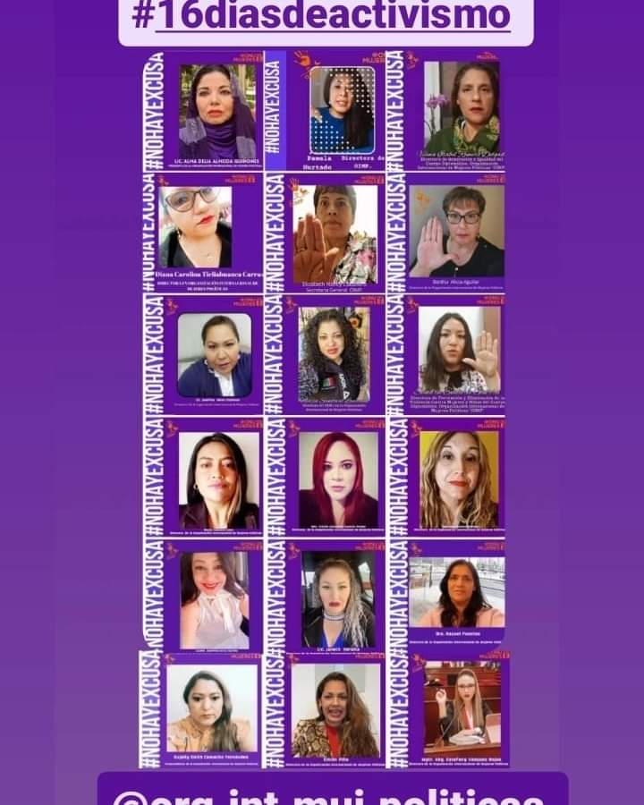 KrisGuancin's tweet photo. En estos #16díasdeactivismo  desde #OIMP decimos :#NoHayExcusa 
#16DaysOfActivism 
#16days https://t.co/6lsjZSpdaH