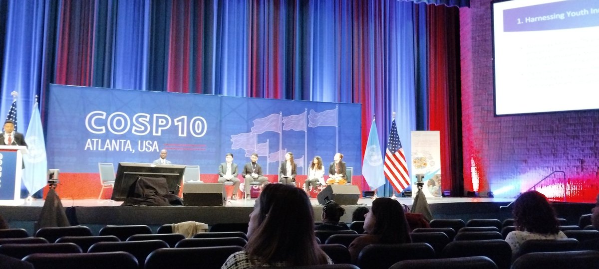 meluibe's tweet photo. Happening live #CoSP10 Civil Society Forum. We are excited to be part of learning, sharing experiences and engaging with colleagues from across the globe. #anticorruption #opengovernment #cocreation https://t.co/nkuQ5hMLoF