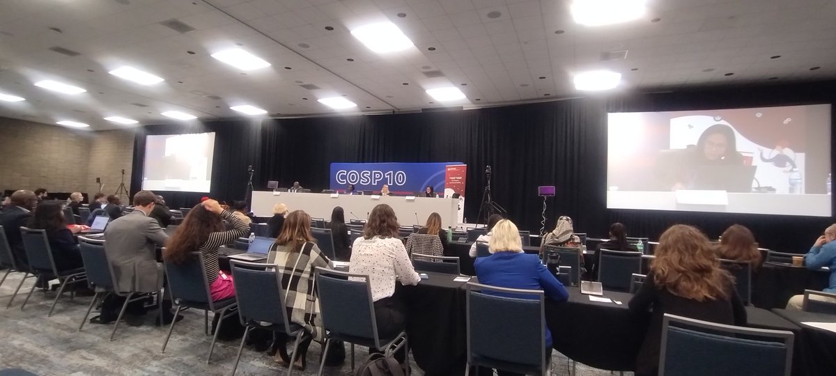 Happening live #CoSP10 Civil Society Forum. We are excited to be part of learning, sharing experiences and engaging with colleagues from across the globe. #anticorruption #opengovernment #cocreation