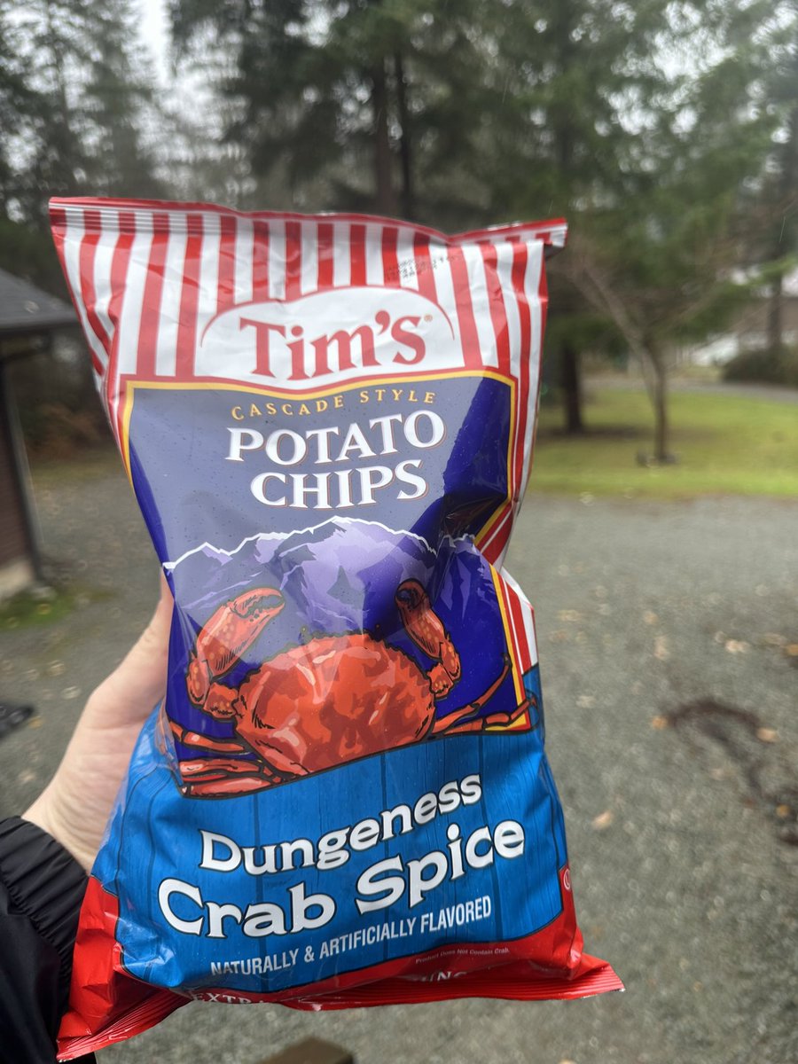 My favorite chip in the Pacific Northwest. No disrespect to East Coast Utz Crab Chips which are also great.