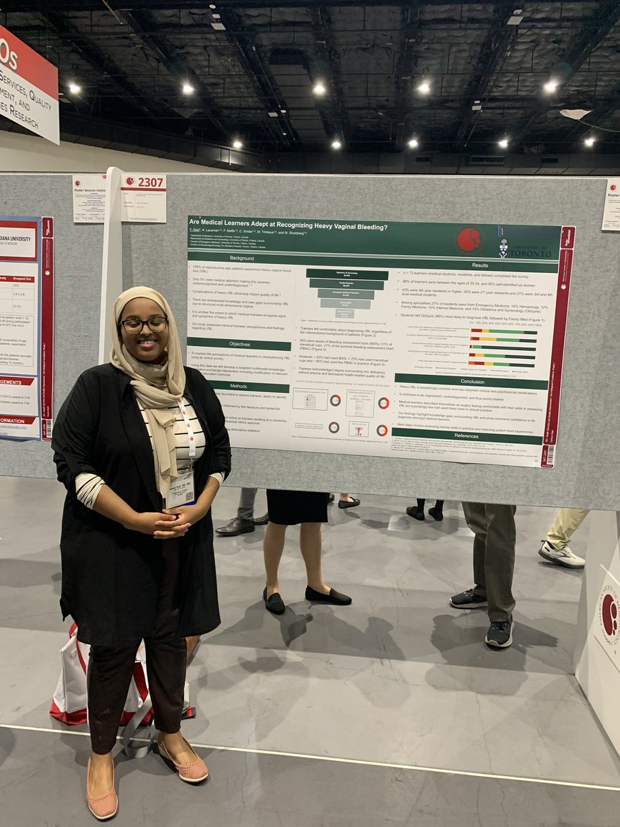 sholzberg's tweet photo. Outstanding research program masterfully led by Dr @fmsiad. In this part of her #ASHHONORS funded work, she found that medical learners appear overly confident in assessing heavy vaginal bleeding. This is a structural problem that requires structural KT solutions. 💥 https://t.co/rO4suqY7b2