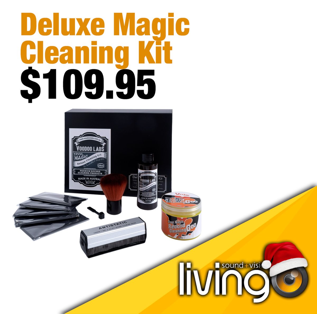 LSVBNE's tweet image. Add these to your #Christmas wish list to improve the sound of your vinyl... As well as stocking #turntables and heavy-weight, high quality #vinyl, we have  turntable accessories perfect for gift ideas on our #LSVBNE website. Click here now 👉 livingsound.com.au/collections/tu…