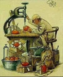 #ارض_اللوا 
📌جذب انتباهي إعلان معلق على إحد المحلات مكتوب فيه ( تصليح وعلاج القلوب )
دخلت المحل فوجدت رجلا كبيرا في السن قابلني مبتسما حينما شاهدني اقرأ ما هو مكتوب عدة مرات ..
قال لي مبتسما : نعم أنا أصلح القلوب واعالجها. .. ثم امسك بيدي وقال : تعال.. اقترب..
6/1