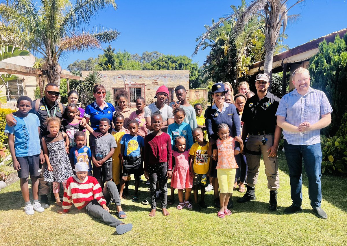 MaranathaCare's tweet photo. As part of the #16DaysOfActivism - standing up against violence to women & children - we were thrilled to host #Humewood #SAPS @SAPoliceService & @Fidelity_Secure #FidelityADT who came and facilitated a super interactive safety & self defence session for our kids and young people https://t.co/GSmLxu7LKO