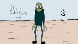 LO0KATMEG0's tweet photo. //brb guys, going to do the salad fingers acc. https://t.co/XlrOq62OkZ