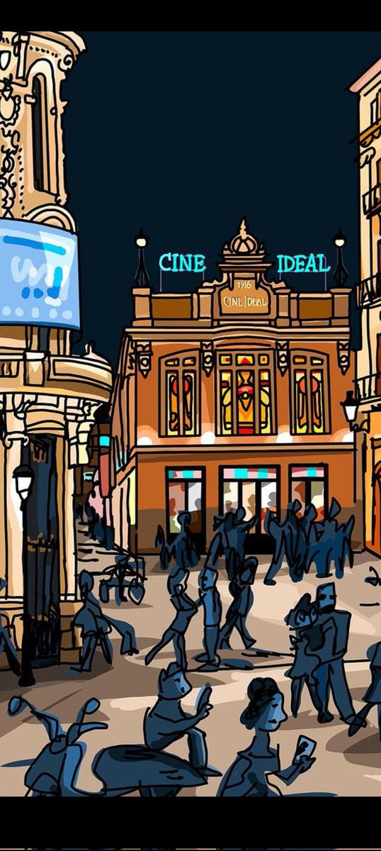 Baskettalent's tweet photo. #CineIdeal #Madrid #JavierMariscal https://t.co/RvEKy3w8SL