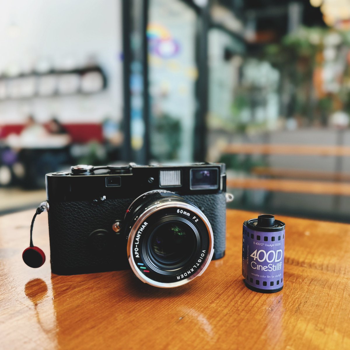 So nice to be shooting Film again 

Reviews coming soon the Leica MP, Voigtlander 50mm f/2 APO and Cinestill 400D Film 🥳