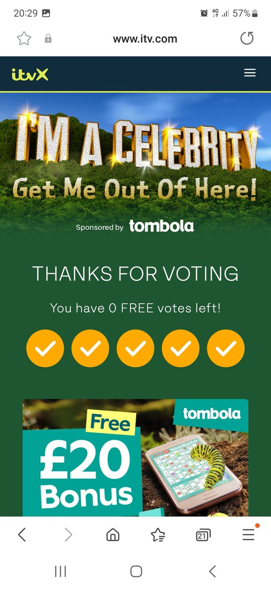 emmamacwalters's tweet photo. All 5 votes once again go to .......Nigel 👍 @Nigel_Farage #ImACeleb  #ImACelebrity  #NigelFarageToWinImACeleb #trueteamplayer #clockisticking https://t.co/jM6v116owC