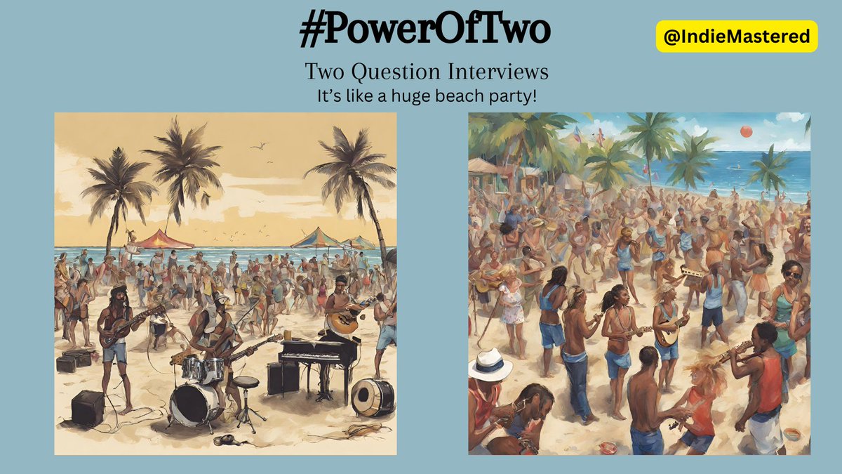 Participate in my latest community-building initiative, providing everyone with an opportunity to become better acquainted with you as artists. 1. QUOTE REPOST this with the hashtag #PowerofTwo along with your thoughts! 2. Reply to this with an engaging comment, followed by a
