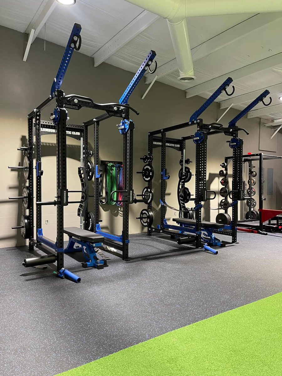 TreyGiles13's tweet photo. All training sessions with the exception of Basketball Skill Training are now taking place in the brand new, state of the art Columbus Athletic Club. #Traintodominate https://t.co/lOEzgztkTN