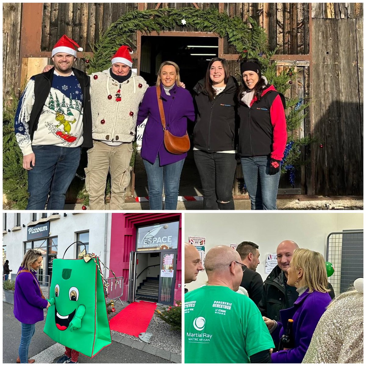 DelphLingemann's tweet photo. ✨🎄À la rencontre des bénévoles, des élus et des habitants du territoire :
🎅 Marché de Noël du Breuil-sur-Couze organisé par Breuil Animations
❄️Les Hivernales de la Comté à Vic-le-Comte
🎁 Marché de Noël au Cendre
#circo6304 #LeCendre #LeBreuilSurCouze #VicLeComte https://t.co/Rmweq3MTIg