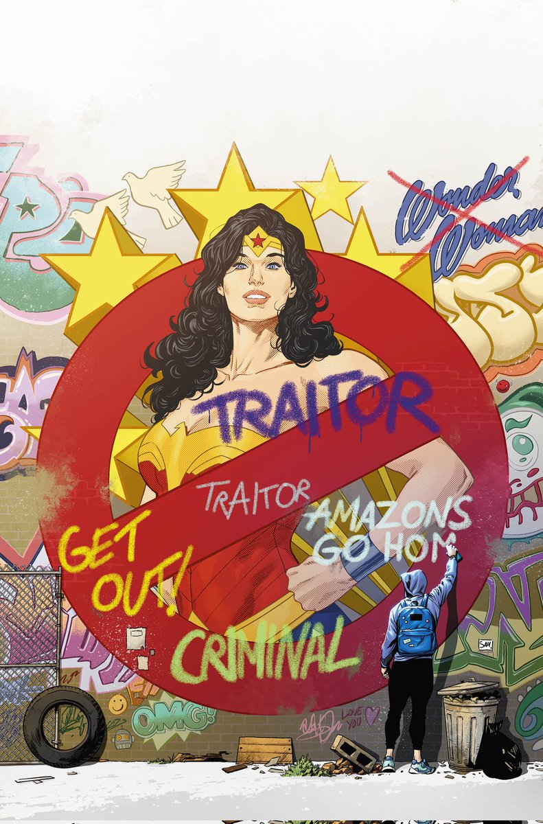 It's been a whole year already since I started working secretly on Wonder Woman.
I'm enjoying it like a kid and working with the best team. My excitement for this series is even greater than day one, I just love it.
First year of (I hope) many more to come! ⭐