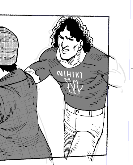 自分で描いてて何だけど、このTシャツちょっと欲しいな。