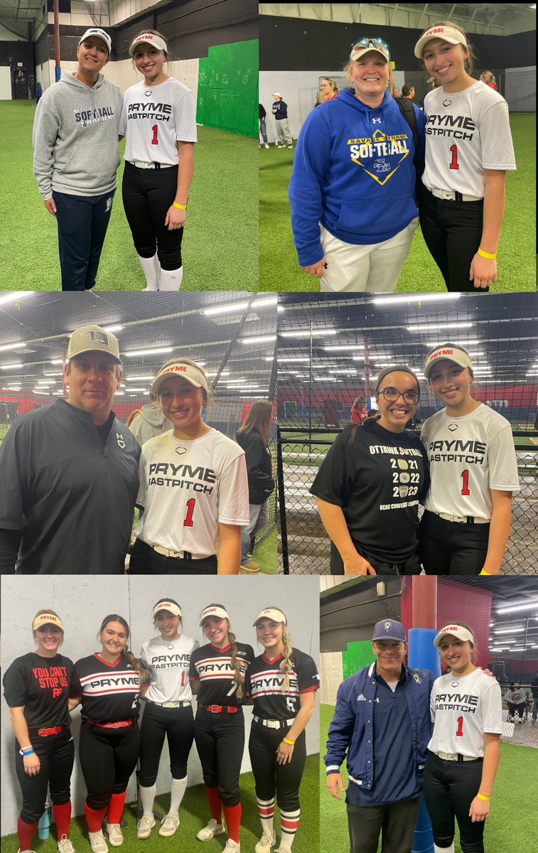ali_sneath1's tweet photo. Thank you to all the coaches who came out today! Thank you for all the helpful advice and feedback. 
@prymefastpitch @ShawnWoods22 @NWOSU_SB @Hayleighmarie16 @BryanKHoward1 @emmaaryy @MacBulldogsSB @FLCSkyhawks @GoSoutheastern @ConnorsSoftbal1 @SNUSoftball https://t.co/tejcrawOKe