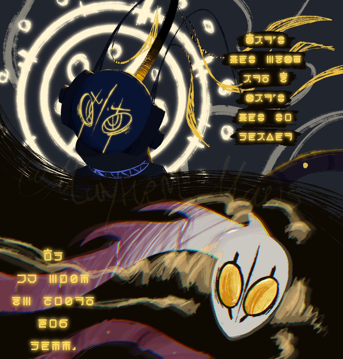 Mayhem_Maus's tweet image. Somtimes I just forgot to open the app, anyways here’s some more #rainworld and yes it’s another #iteratoroc