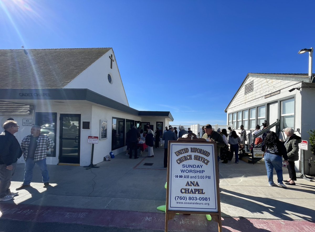 DanielRHyde's tweet photo. Absolutely gorgeous day here at @OceansideURC!
#ourc #church #reformed #reformedtheology #oceanside #carlsbad #vista #northcountysd #sandiego https://t.co/eXOrVo9hZh