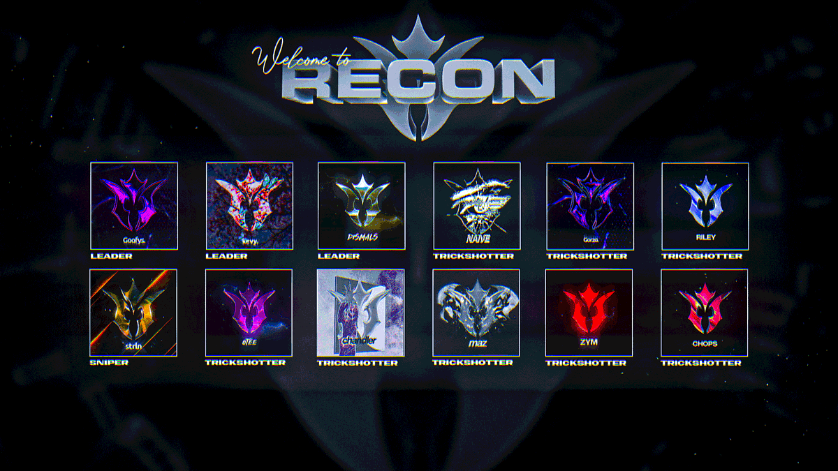 ReconPack's tweet image. WELCOME NEW RECRUITS TO RECON! TT1 🔜