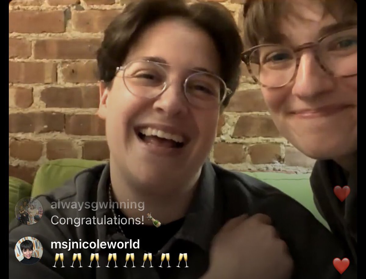 CONGRATS IZZY AND PAIGE! 💍