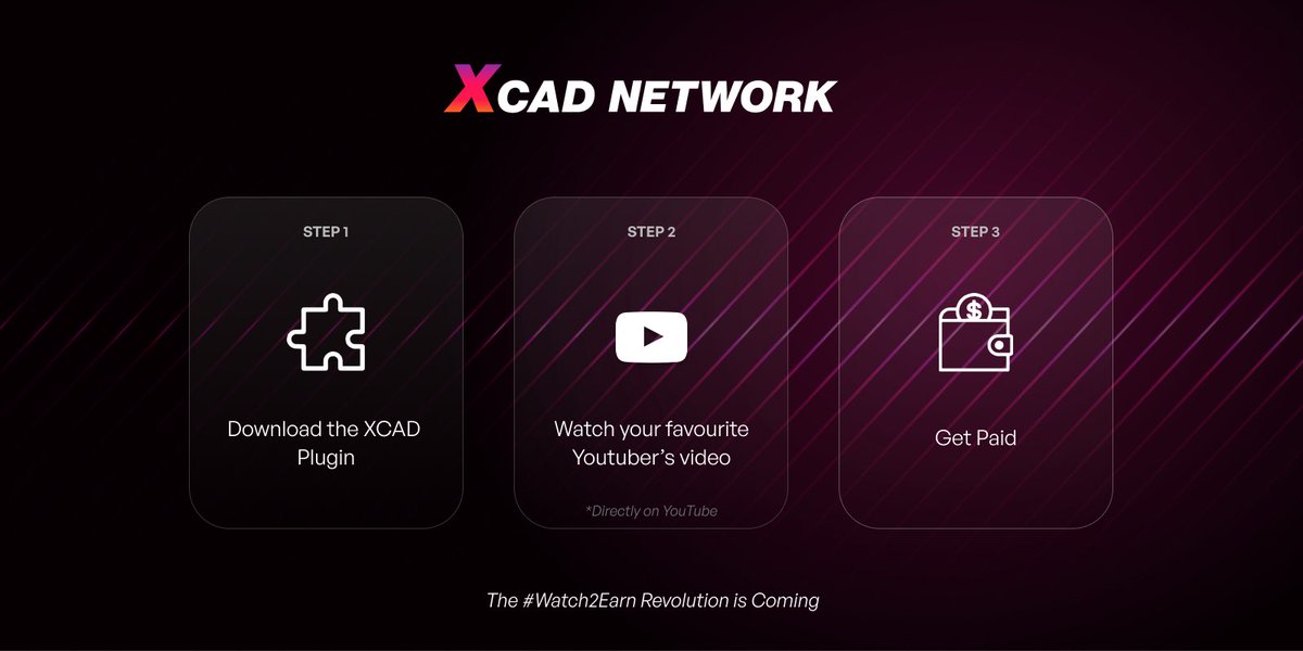 janni_jaa's tweet photo. Discover the future of content consumption with Xcad Network (@XcademyOfficial)! Earn $XCAD tokens while watching your favorite YouTube videos. Download the app and start earning today!
@XcademyOfficial
$XCAD #Xcad #XcadNetwork #Watch https://t.co/if04rCPwGp