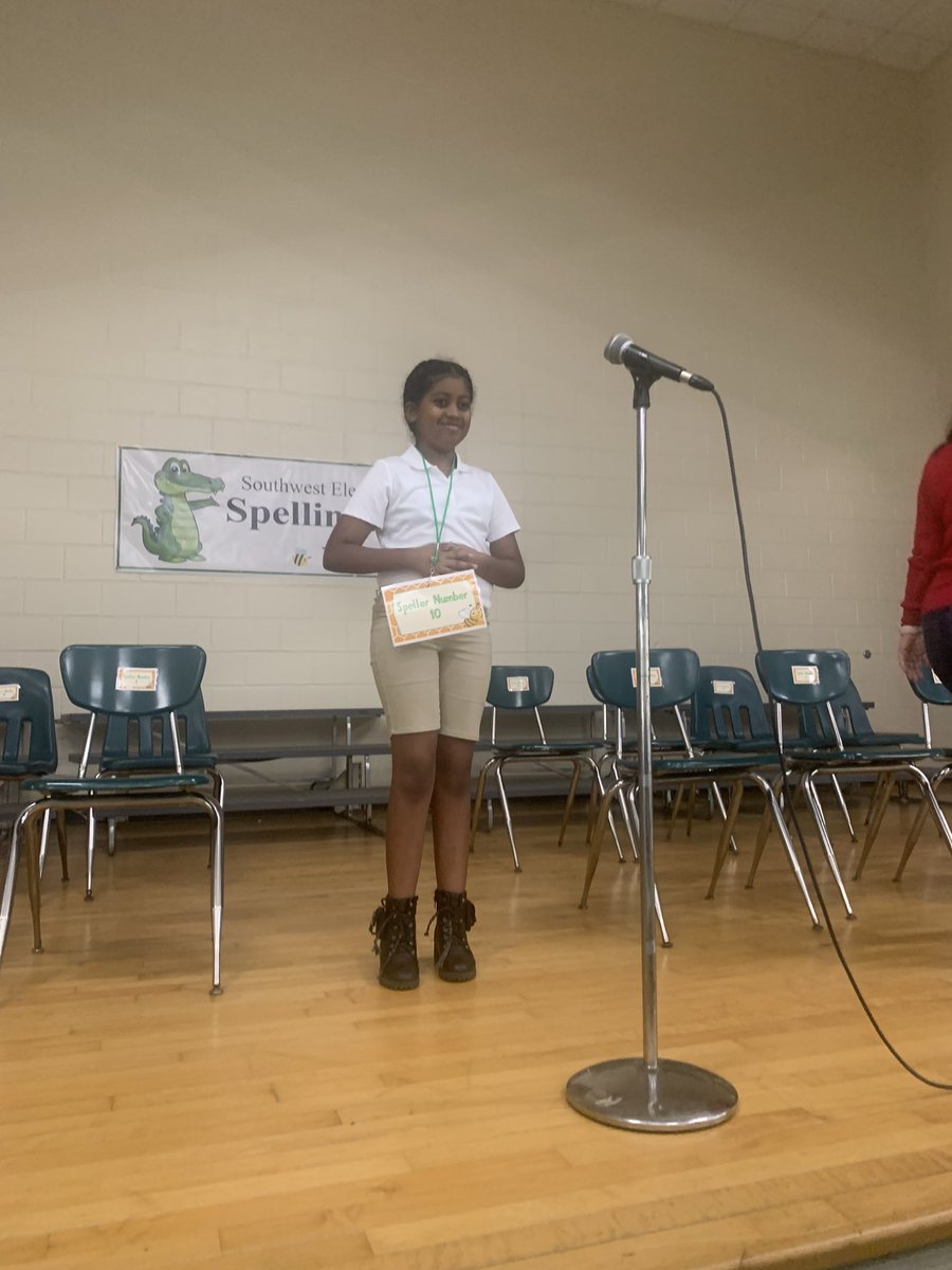 Educator_P's tweet image. Congratulations to our 23-24 Spelling Bee 🐝 Winner and all participants. Our scholars did an Great Job! Thank you to Mrs. King-Howard for organizing the Spelling Bee. @SWES_Station #SpellingBee