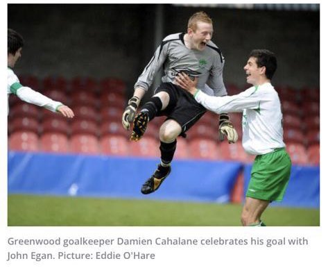 Eddie O Hare (@eddieohare1) on Twitter photo Damien Cahalane just rolled back the years with <a href="/CastlehavenGAA/">Castlehaven GAA</a> going in goal for the penalty shootout and making the crucial save to win the game. Pictured here winning the u16 National cup for greenwood with John Egan <a href="/echolivecork/">EchoLive.ie</a> <a href="/BigRedBench/">RedFM Sport</a> <a href="/OfficialCorkGAA/">Cork GAA</a> Damien Cahalane just rolled back the years with <a href="/CastlehavenGAA/">Castlehaven GAA</a> going in goal for the penalty shootout and making the crucial save to win the game. Pictured here winning the u16 National cup for greenwood with John Egan <a href="/echolivecork/">EchoLive.ie</a> <a href="/BigRedBench/">RedFM Sport</a> <a href="/OfficialCorkGAA/">Cork GAA</a>