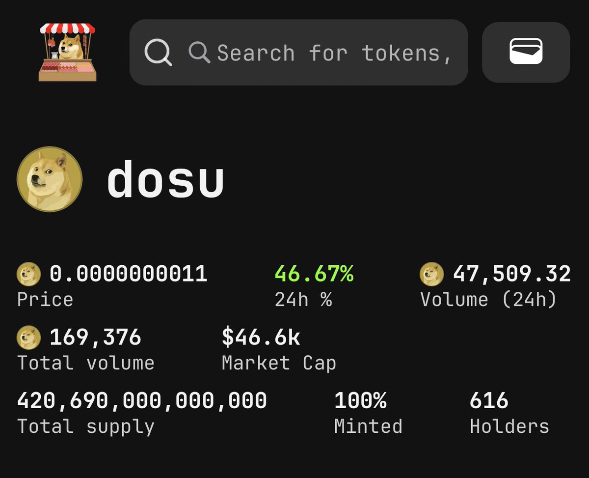 Kabosu_DRC20's tweet photo. WOOF ! We have finally our $DOSU logo on @doggy_market ! 👏
Hope you enjoy Kabosu's beautiful face🥹

FUNFACT: Someone told me that it was the $DOGE logo, so i told him that it was normal because #DOGECOIN is represented by Kabosu !🐕💎

Iykyk🧠 https://t.co/bMabcl4v9k