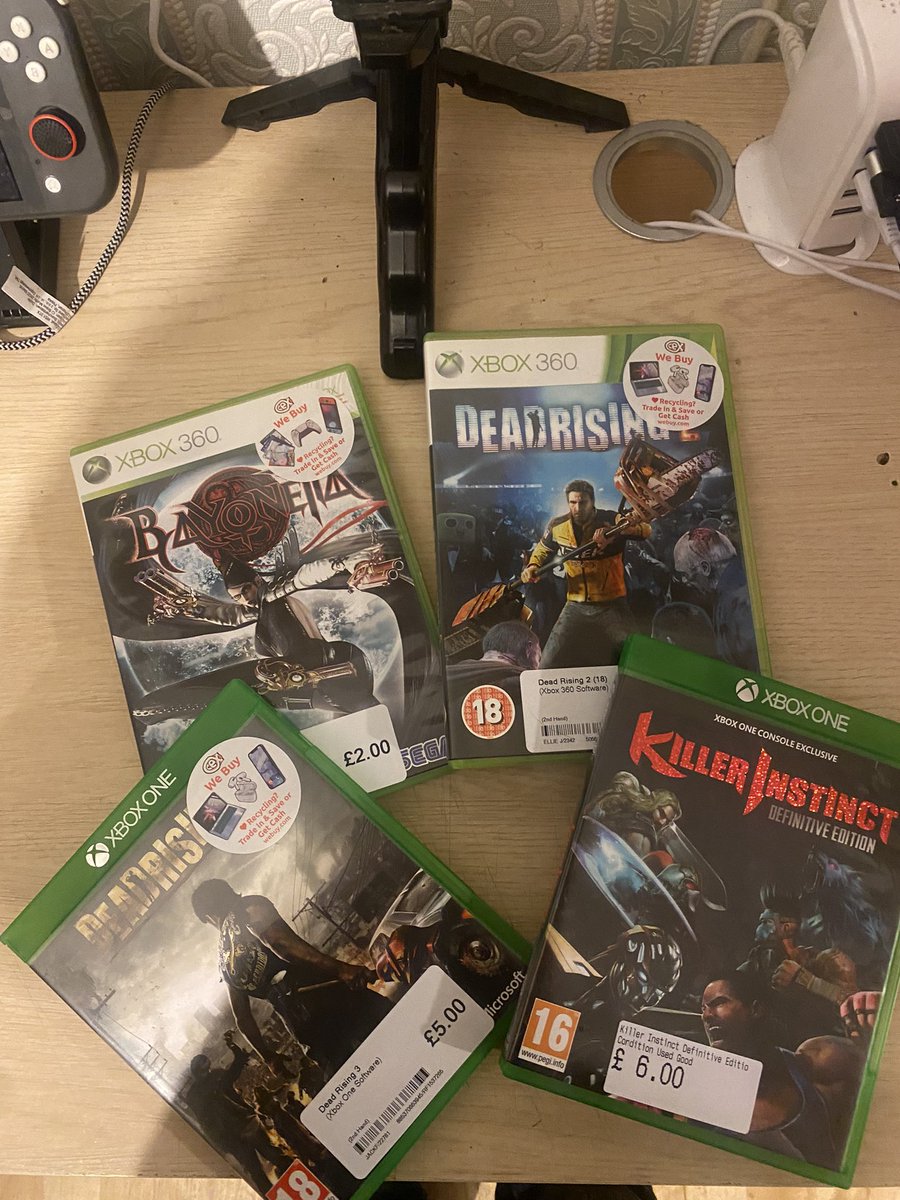 Philiprcrane1's tweet image. Did a little Christmas shopping for myself today 🤣🤣 #gaming #xbox1 #Xbox360