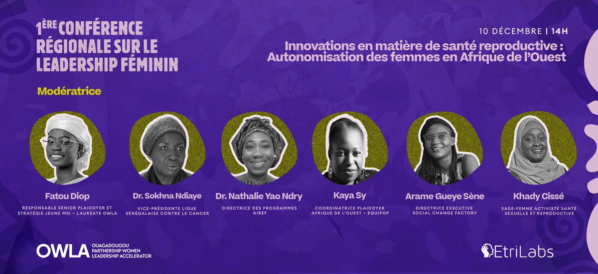 La session parallèle B sur le thème "𝐈𝐧𝐧𝐨𝐯𝐚𝐭𝐢𝐨𝐧𝐬 𝐞𝐧 𝐦𝐚𝐭𝐢𝐞̀𝐫𝐞 𝐝𝐞 𝐬𝐚𝐧𝐭𝐞́ 𝐫𝐞𝐩𝐫𝐨𝐝𝐮𝐜𝐭𝐢𝐯𝐞 : 𝐀𝐮𝐭𝐨𝐧𝐨𝐦𝐢𝐬𝐚𝐭𝐢𝐨𝐧 𝐝𝐞𝐬 𝐟𝐞𝐦𝐦𝐞𝐬 𝐞𝐧 𝐀𝐟𝐫𝐢𝐪𝐮𝐞 𝐝𝐞 𝐥’𝐎𝐮𝐞𝐬𝐭" a mis en lumière les activités novatrices réalisées par nos