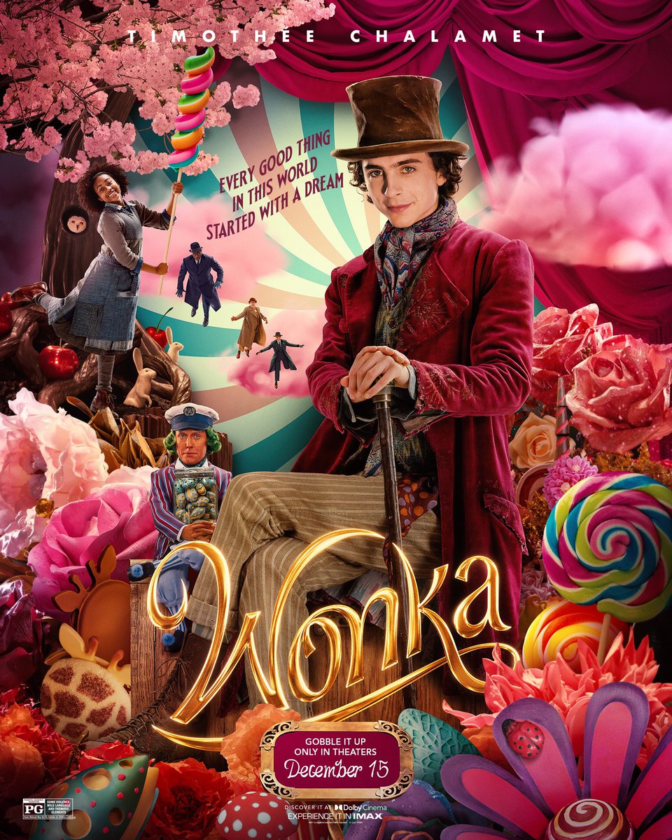 Rattie_Ash's tweet image. Went and watched #wonka 

Decent watch to be fair! 

#PureImagination