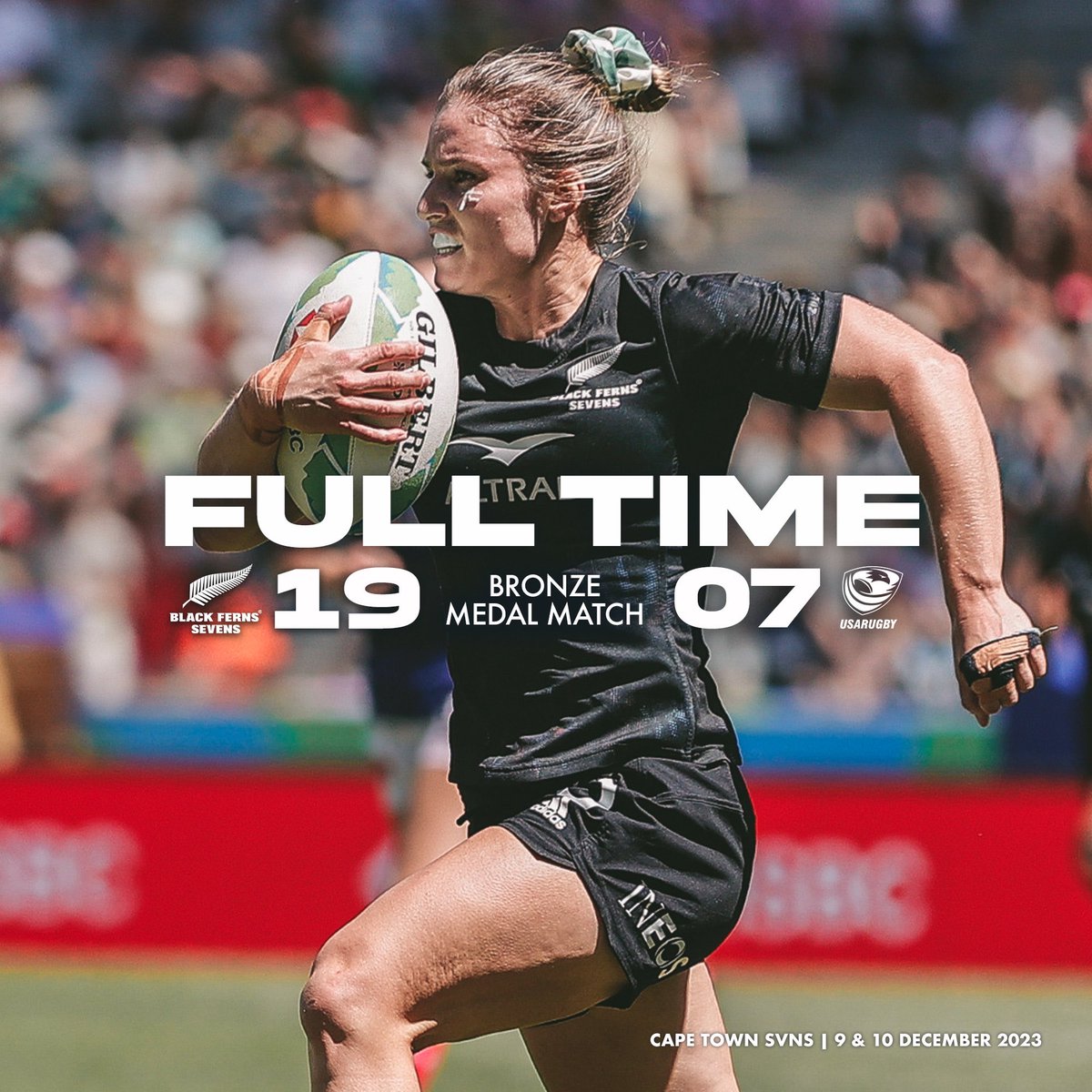 The Black Ferns Sevens take home bronze in Cape Town 🥉

#BlackFerns7s | #CPTSVNS