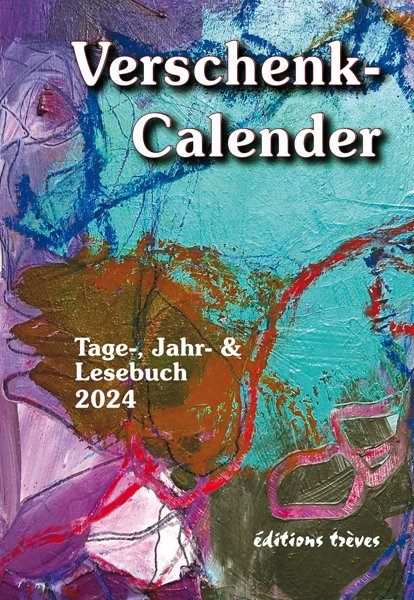 Der Verschenk-Calender hat Geburtstag: Er wird 40!
Ein Lese-, Bilder- und Kalenderbuch mit praktischem Nutzen und voller Inspirationen. Gedichte und Bilder.
Nur bei uns: Verschenk-Calender 2024
kleine-schritte.de