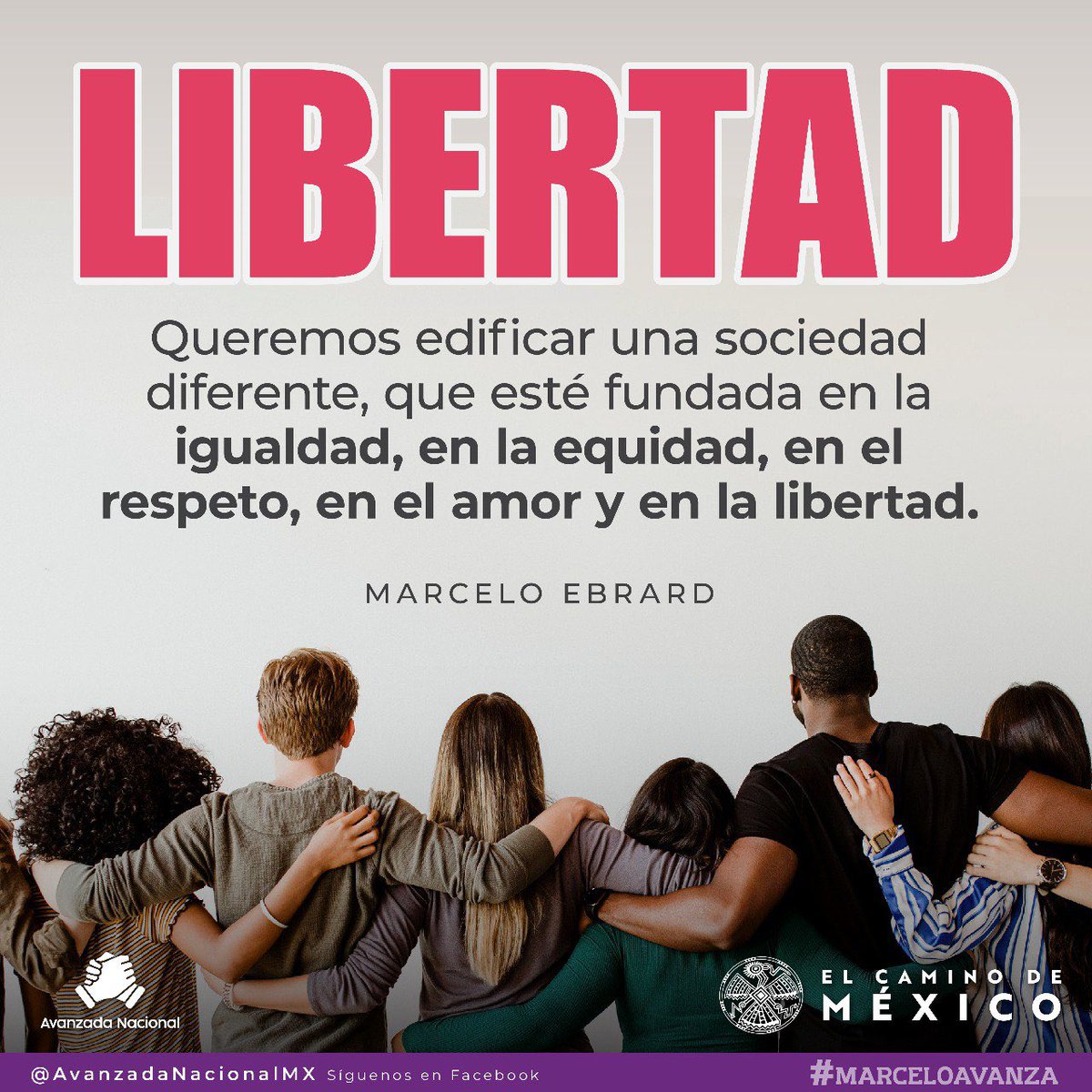 Para <a href="/m_ebrard/">Marcelo Ebrard C.</a> y El Camino de México, la transformación sólo es posible bajo el respeto irrestricto de los derechos humanos en sus diferentes ámbitos. ✍️