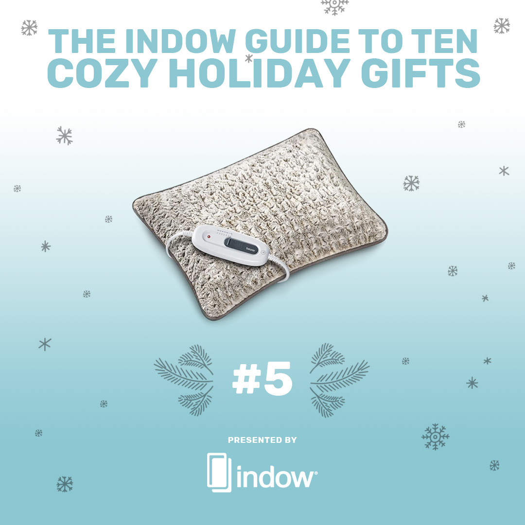 Coziness comes in many forms — including this heatable body pillow which is a great way to keep warm and as a remedy for soreness. 

Looking for more cozy gifts for the holiday season? Check out our 10 Cozy Holiday Gift Guide:  indowwindows.com/holiday-gift-g…