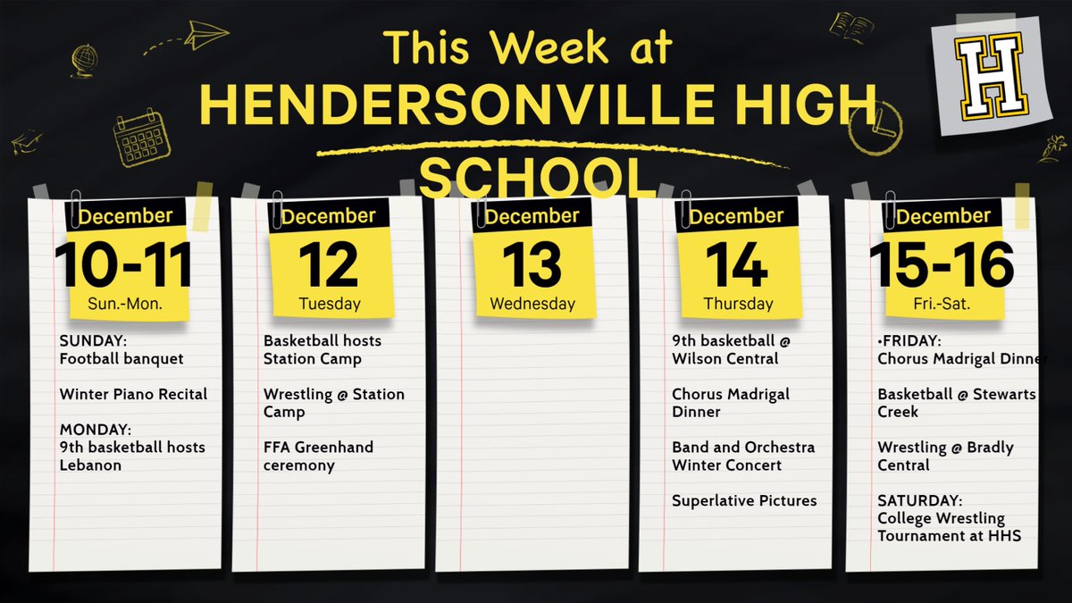 Hendersonville High (@hhscommandos) on Twitter photo 2023-12-10 16:45:05