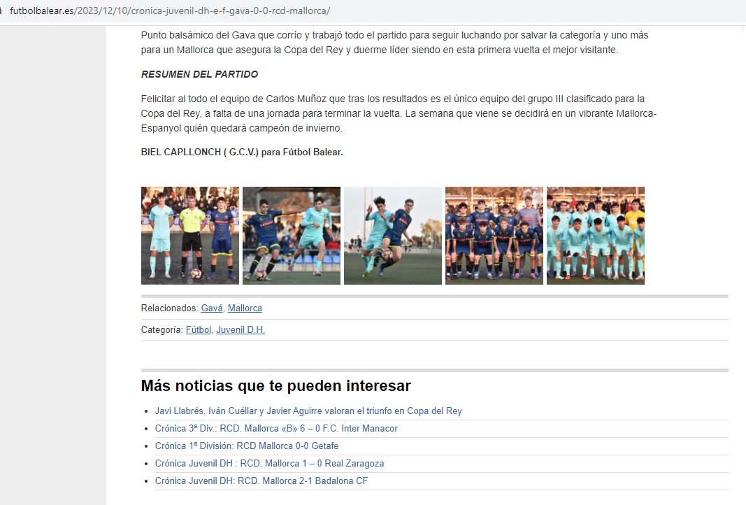 Havok - Blog CF Gavà tweet media