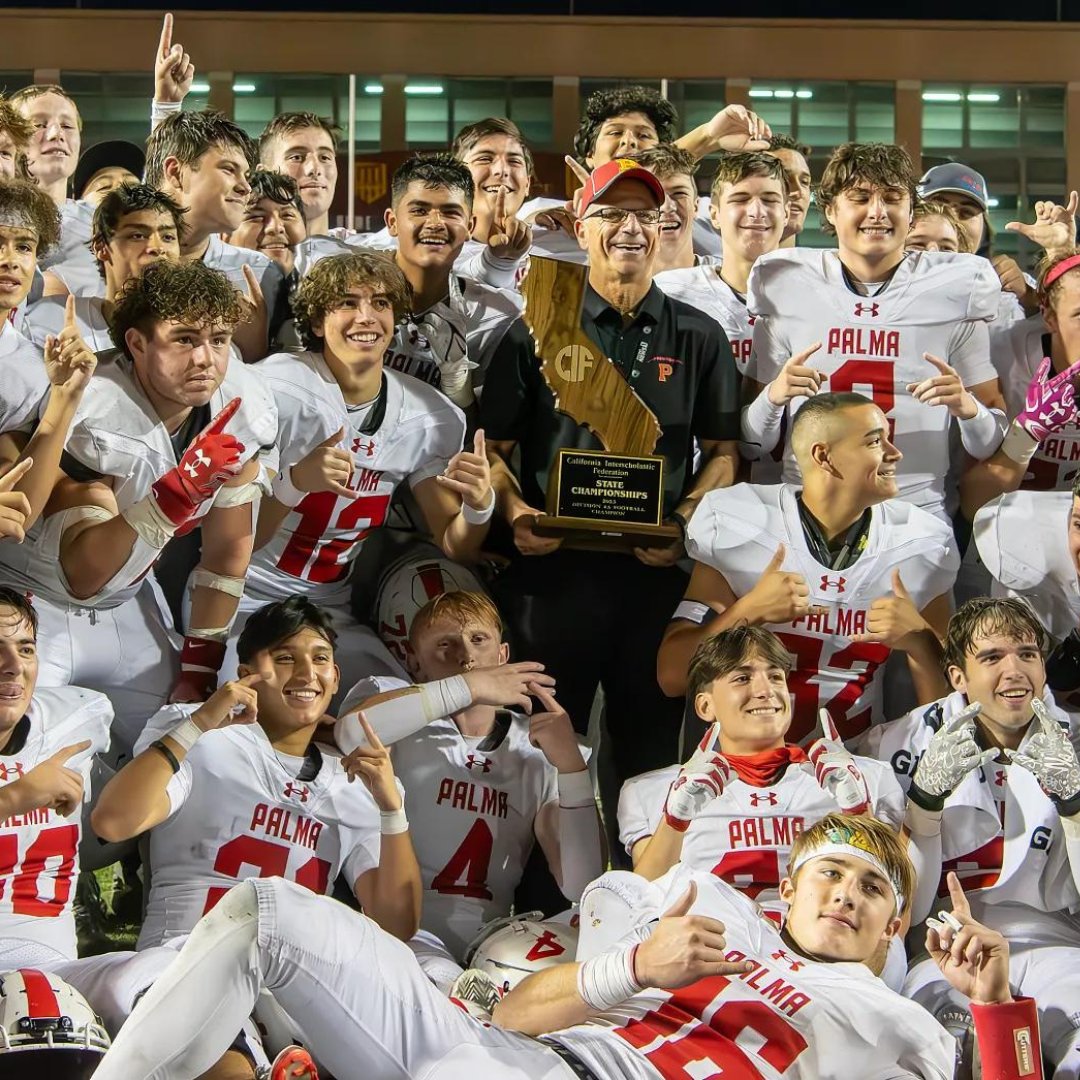 palma_school's tweet photo. Good morning from your 2023 CIF D4-A STATE CHAMPS 💪 https://t.co/ipG2rjvfrB