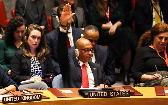 OmarSShakir's tweet photo. These words ring hollow 48 hours after the veto. 
The real US commitment is to double standards. 
By continuing to provide Israel with weapons &amp; diplomatic cover as it commits atrocities—including collectively punishing the Palestinians—the US risks complicity in war crimes. https://t.co/oH8SZ9NRt4