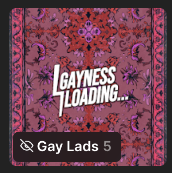 Saw <a href="/GayLadsNFT/">Gay Lads</a> and i knew i had to have some 

Picked up 4 off of the floor 

I believe these will fly so im holding 

I feel pretty today 💅