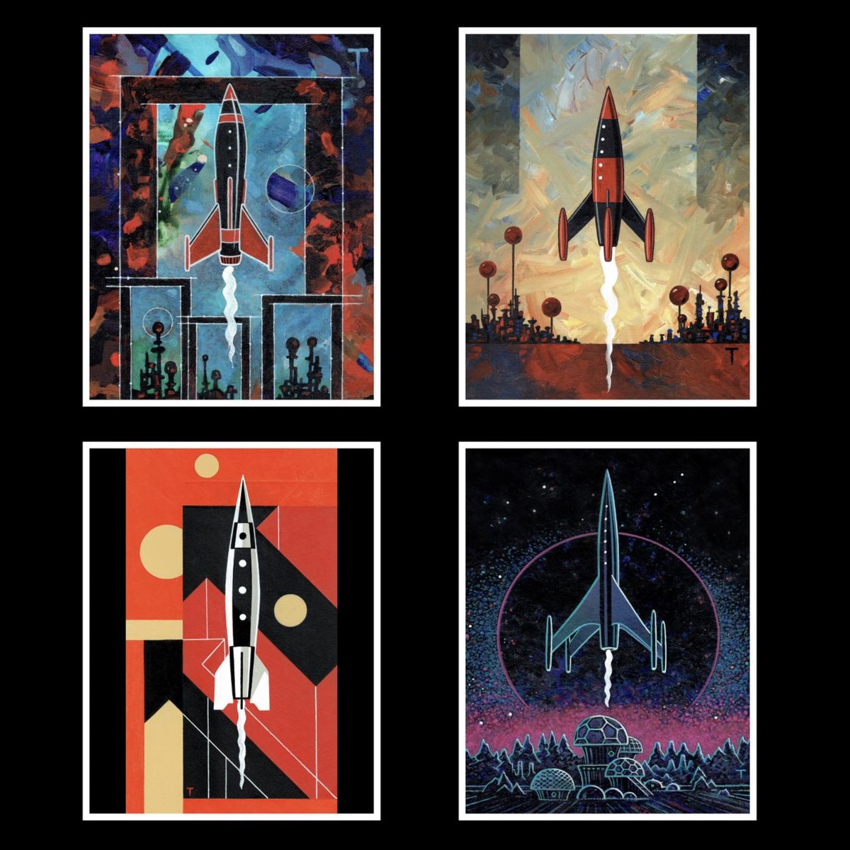 elect rocket  painting prints are available from my Rocket Paintings web store -  rocketpaintings.com/?section=shop&…