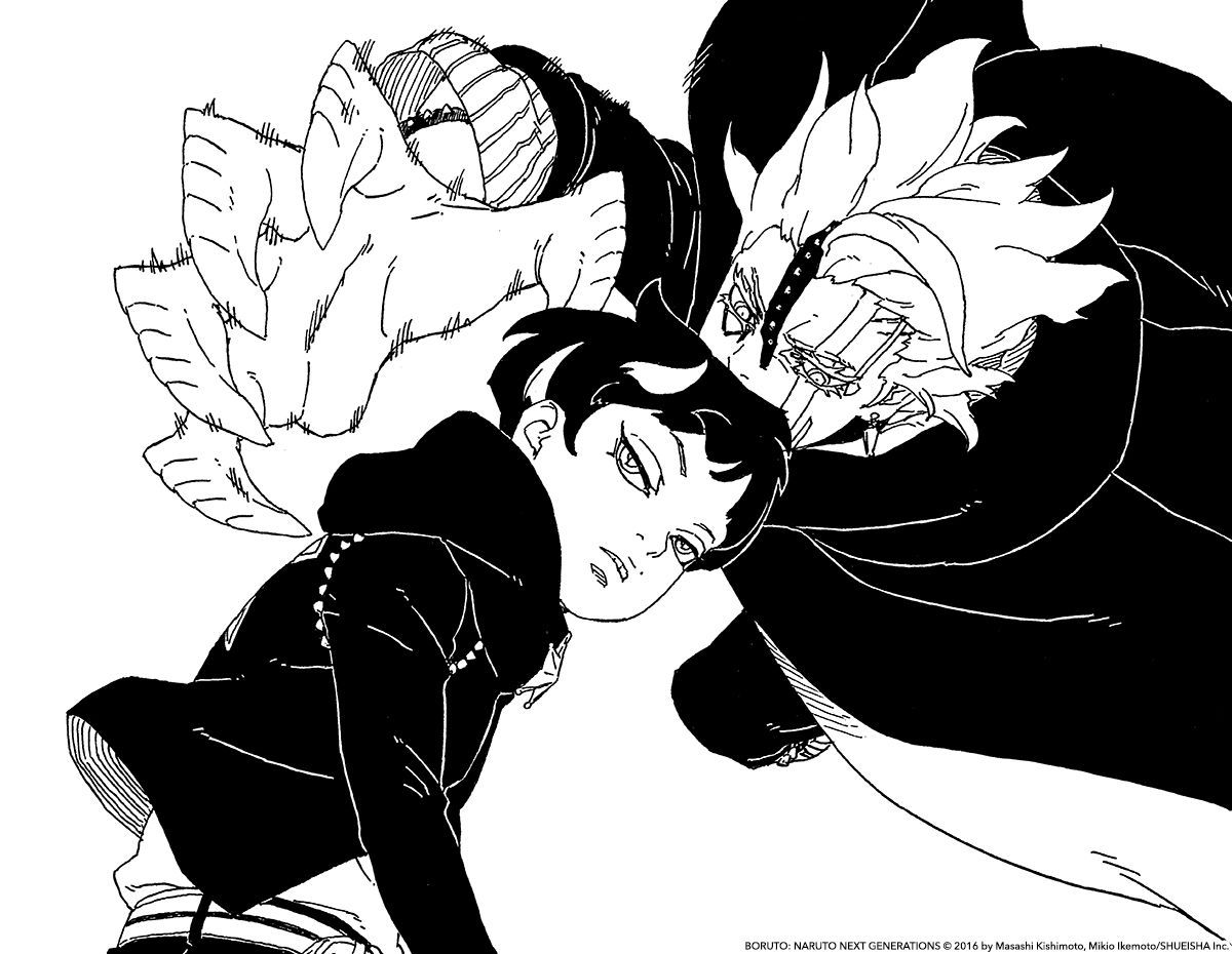 VIZMedia's tweet photo. Who do you think gets hurt here? 

via Boruto: Naruto Next Generations https://t.co/JlgCEiDLWM
